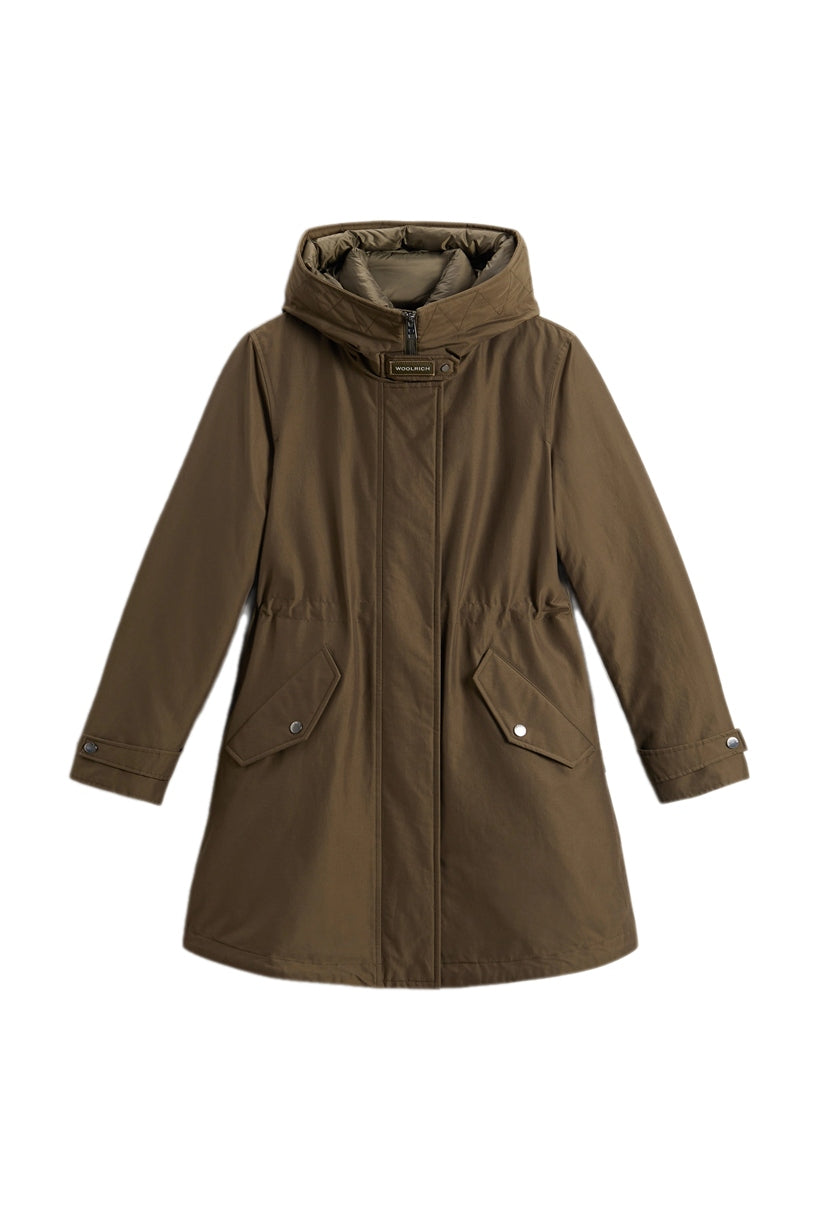 WOOLRICH AUTHENTIC 3 IN 1 PARKA CFWWOU1105FRUT0001<BR/> CFWWOU1105FBUT0001 DAG WOOLRICH 