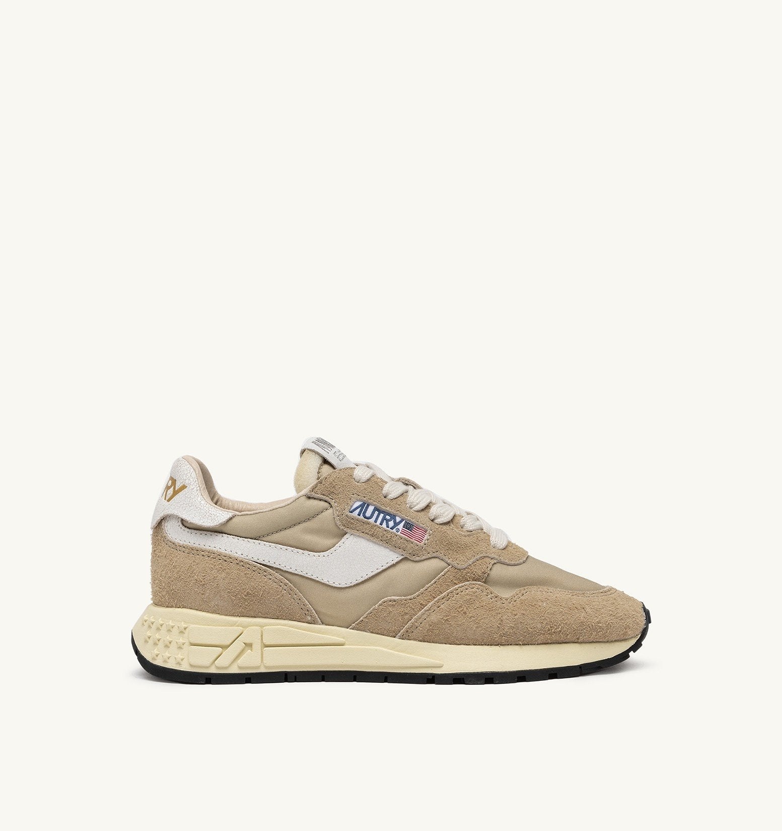 SNEAKERS REELWIND LOW IN NYLON E SUEDE COLORE FILLER WWLM NC14 AUTRY ACTION SHOES 