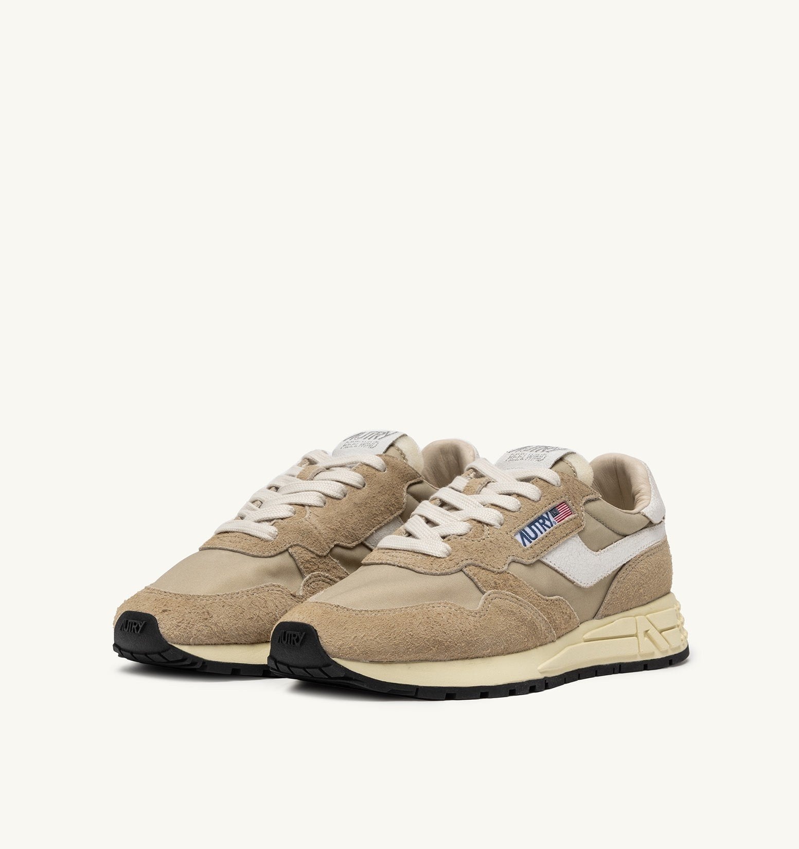 SNEAKERS REELWIND LOW IN NYLON E SUEDE COLORE FILLER WWLM NC14 AUTRY ACTION SHOES 