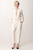 Blusa donna  in georgette con lacci