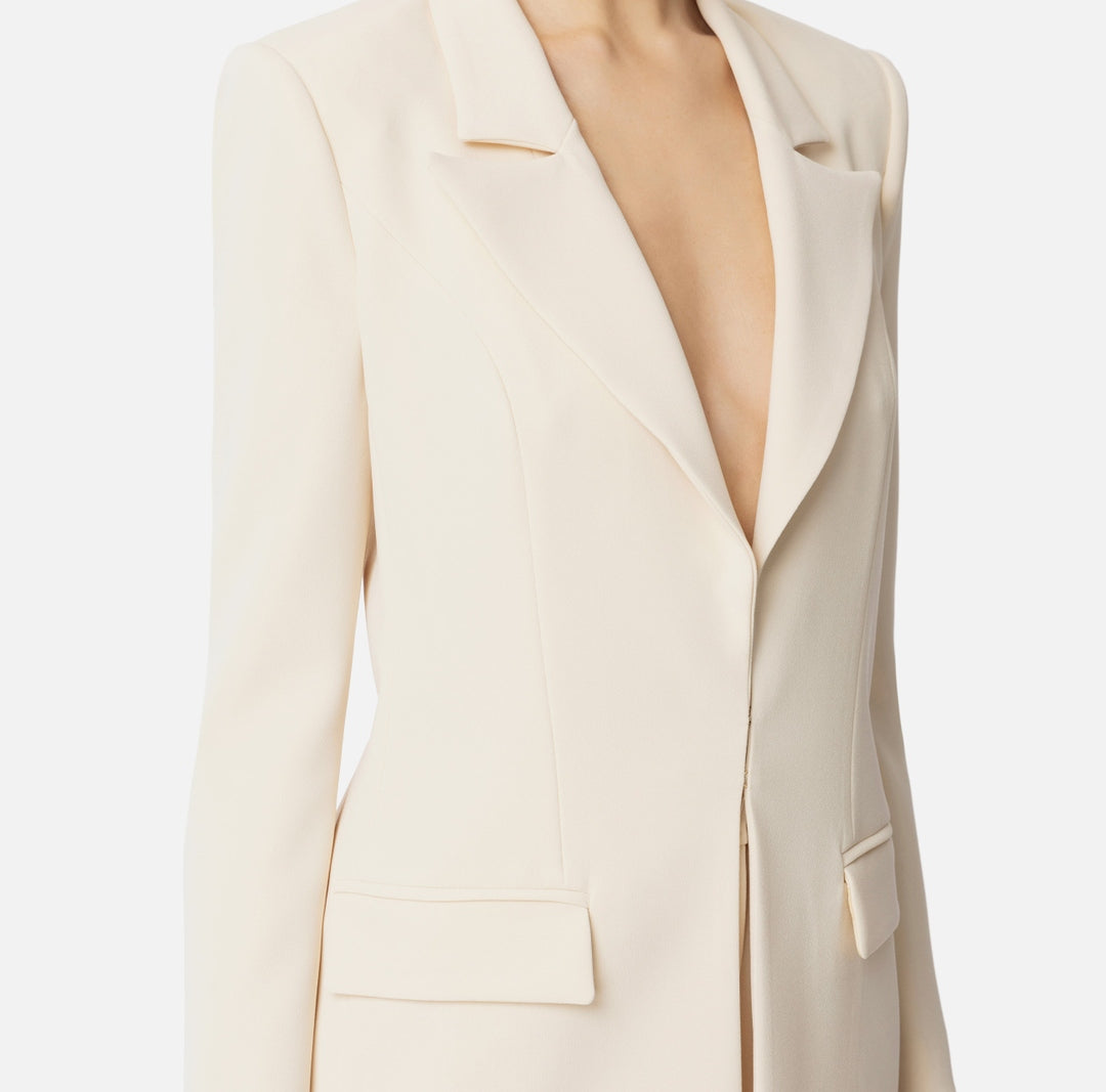 Tailleur in crêpe con decorazione logo TP00351E2 DC7 ELISABETTA FRANCHI 