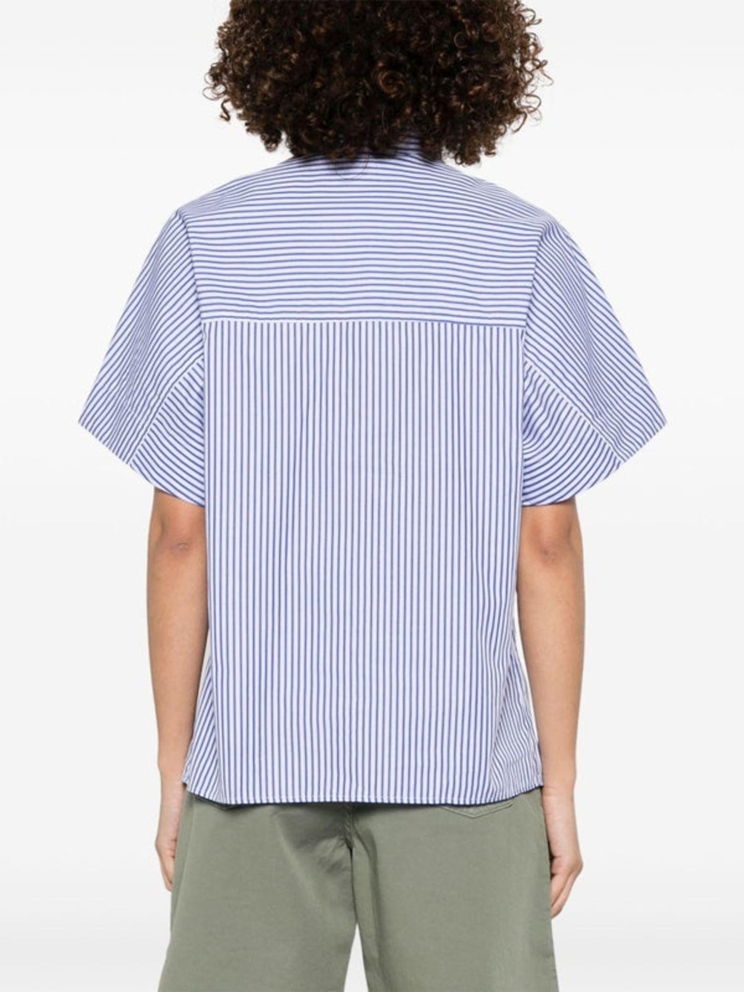 Camicia Regular in Cotone a Righe NCWA2505660XBI U604 FAY 