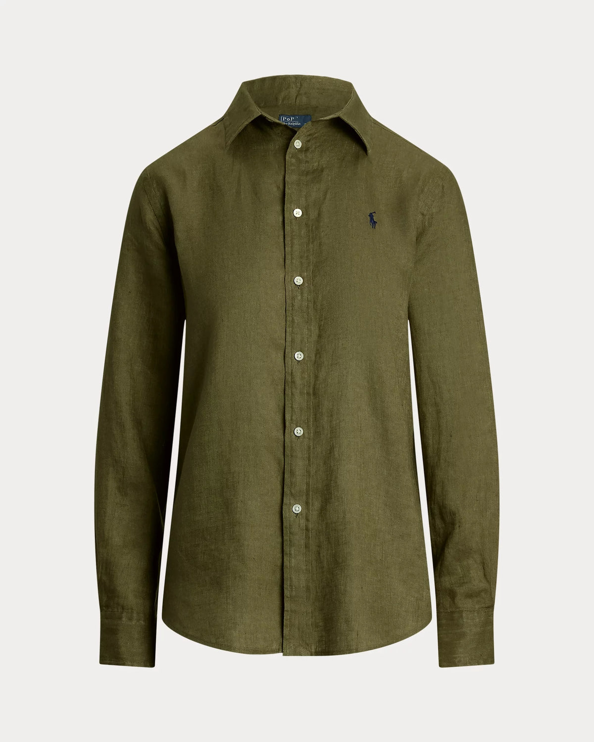 Camicia in lino Classic-Fit<BR/> 211970730 004 RALPH LAUREN 