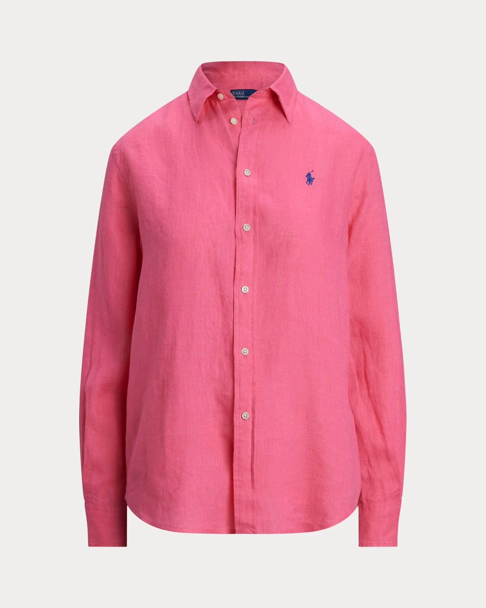 Camicia in lino Classic-Fit<BR/> 211970730 007 RALPH LAUREN 