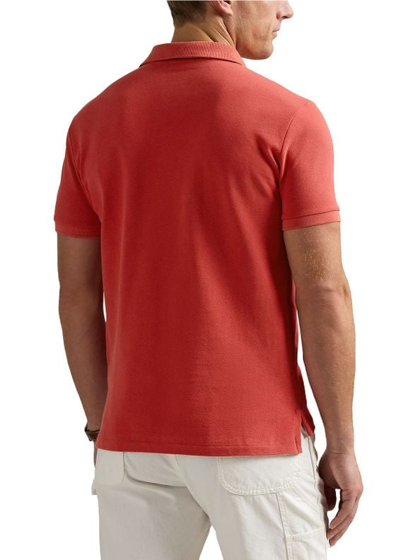 Polo in piqué Slim-Fit<BR/> 710536856 443 RALPH LAUREN 