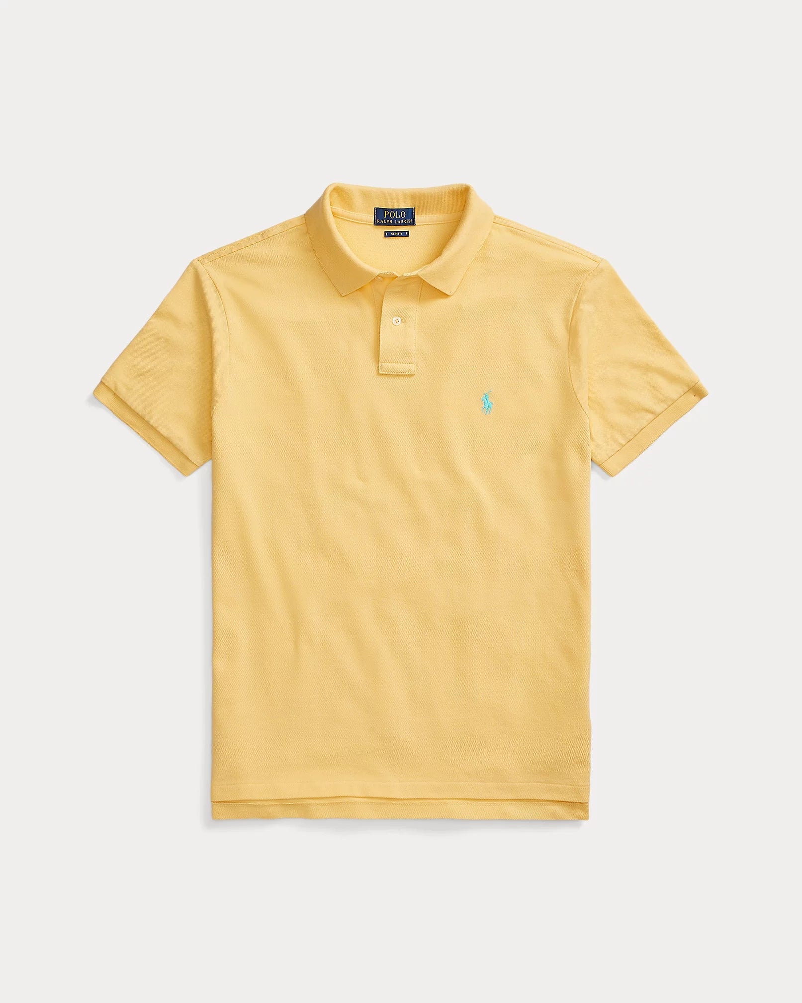 Polo in piqué Slim-Fit 710536856 450 RALPH LAUREN 