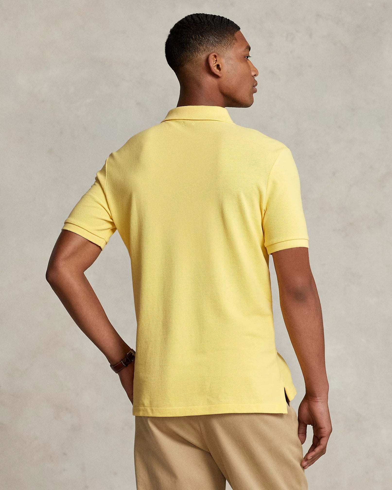 Polo in piqué Slim-Fit 710536856 450 RALPH LAUREN 