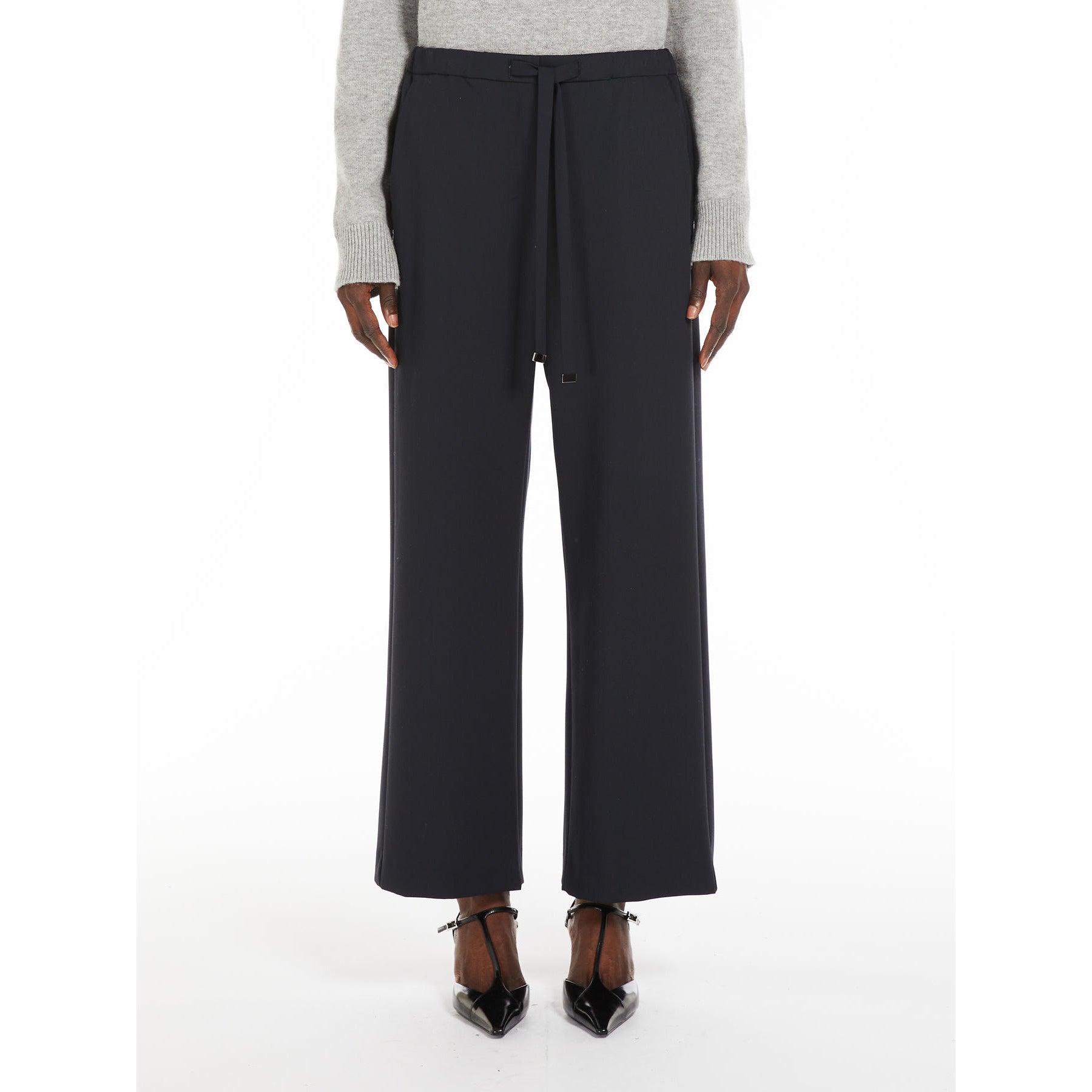 Pantalone donna in pura lana ARGENTA 001 S MAX MARA 