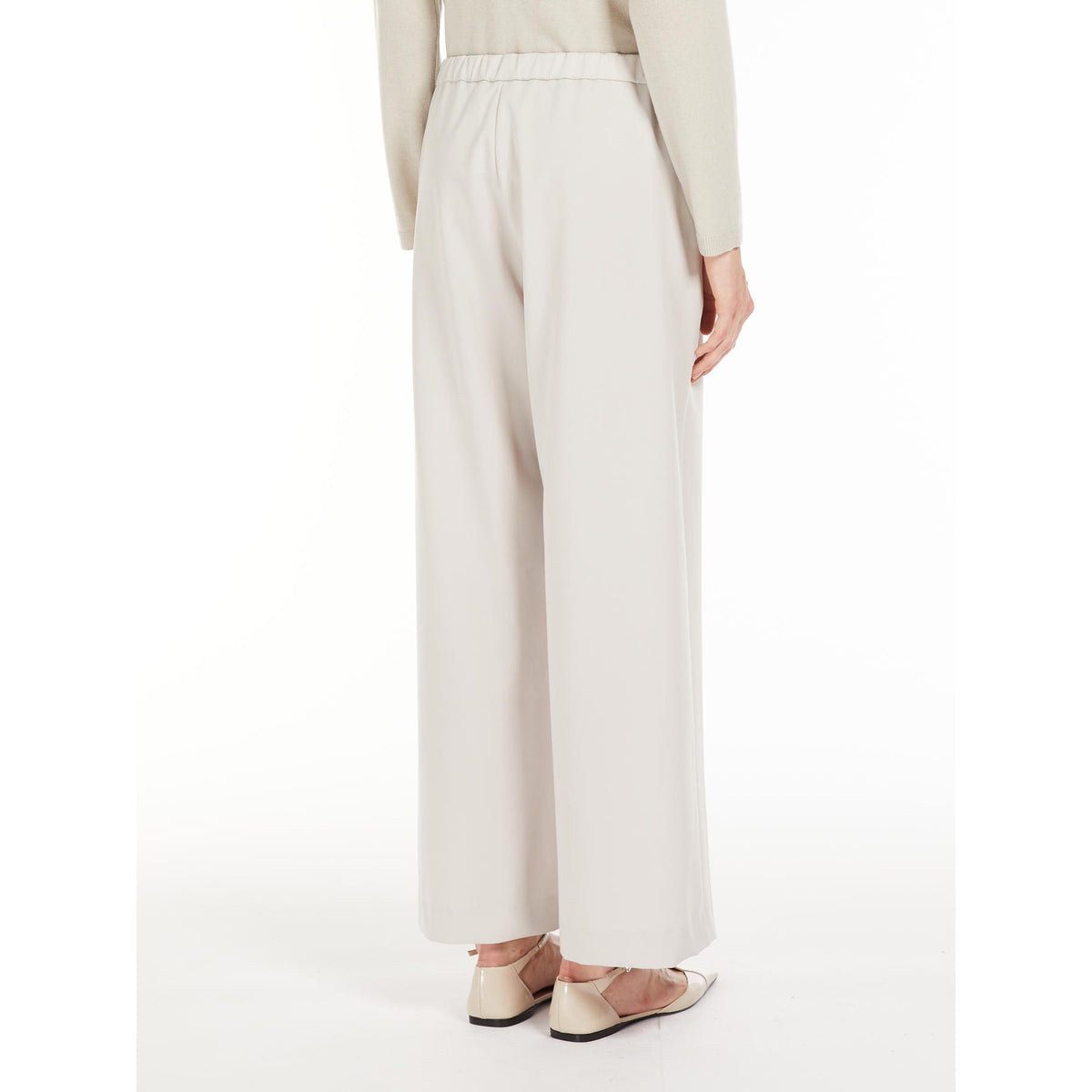 Pantalone donna in pura lana ARGENTA 002 S MAX MARA 