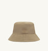 BUCKET HAT IN COTONE CON LOGO RICAMATO UNISEX