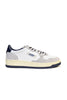 Sneakers Medalist grigie e blu in pelle scamosciata