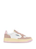 Sneakers medalist rosa e bianco