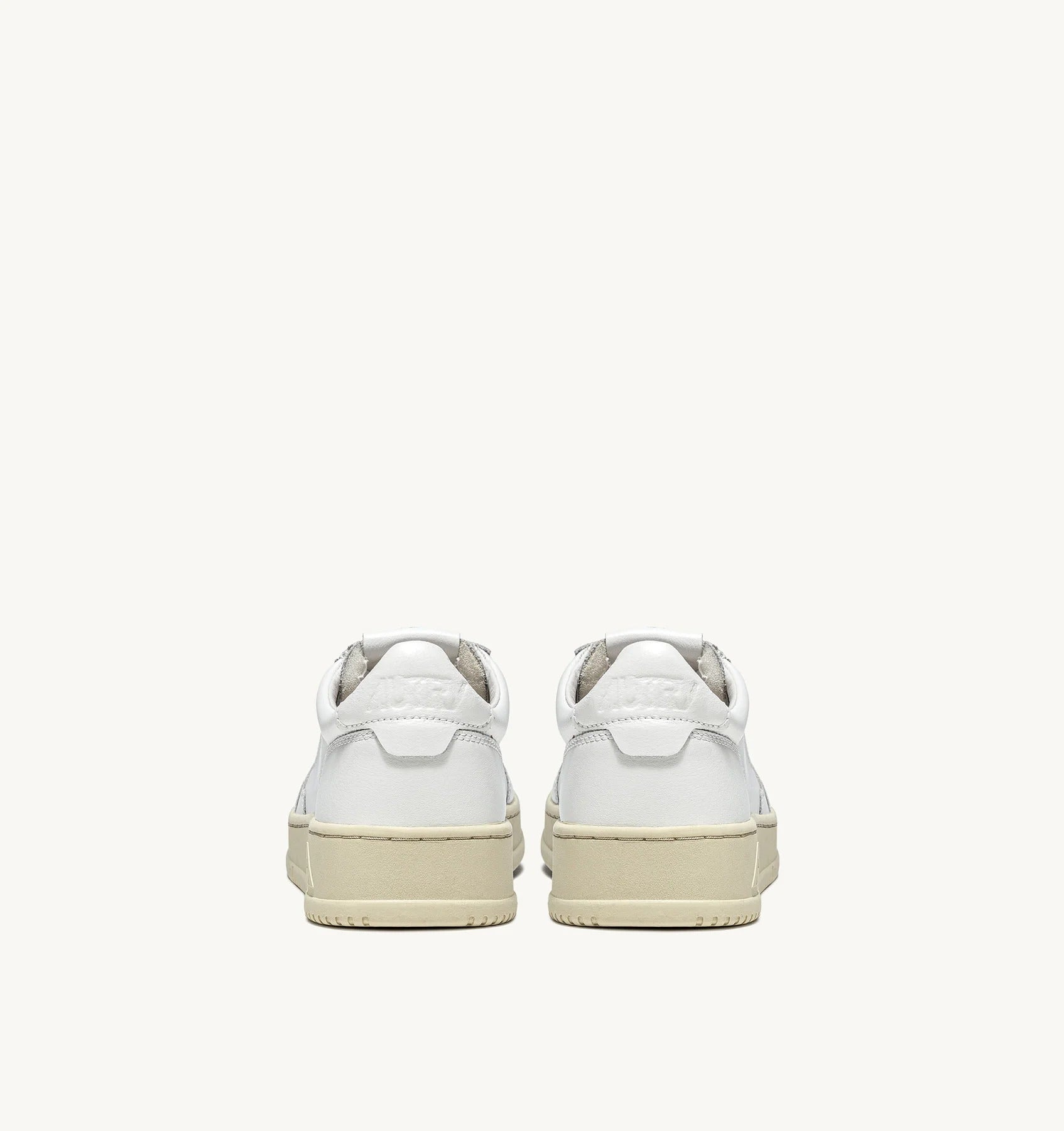 SNEAKERS MEDALIST LOW IN PELLE BIANCA<BR/> AULW LL15 AUTRY ACTION SHOES 
