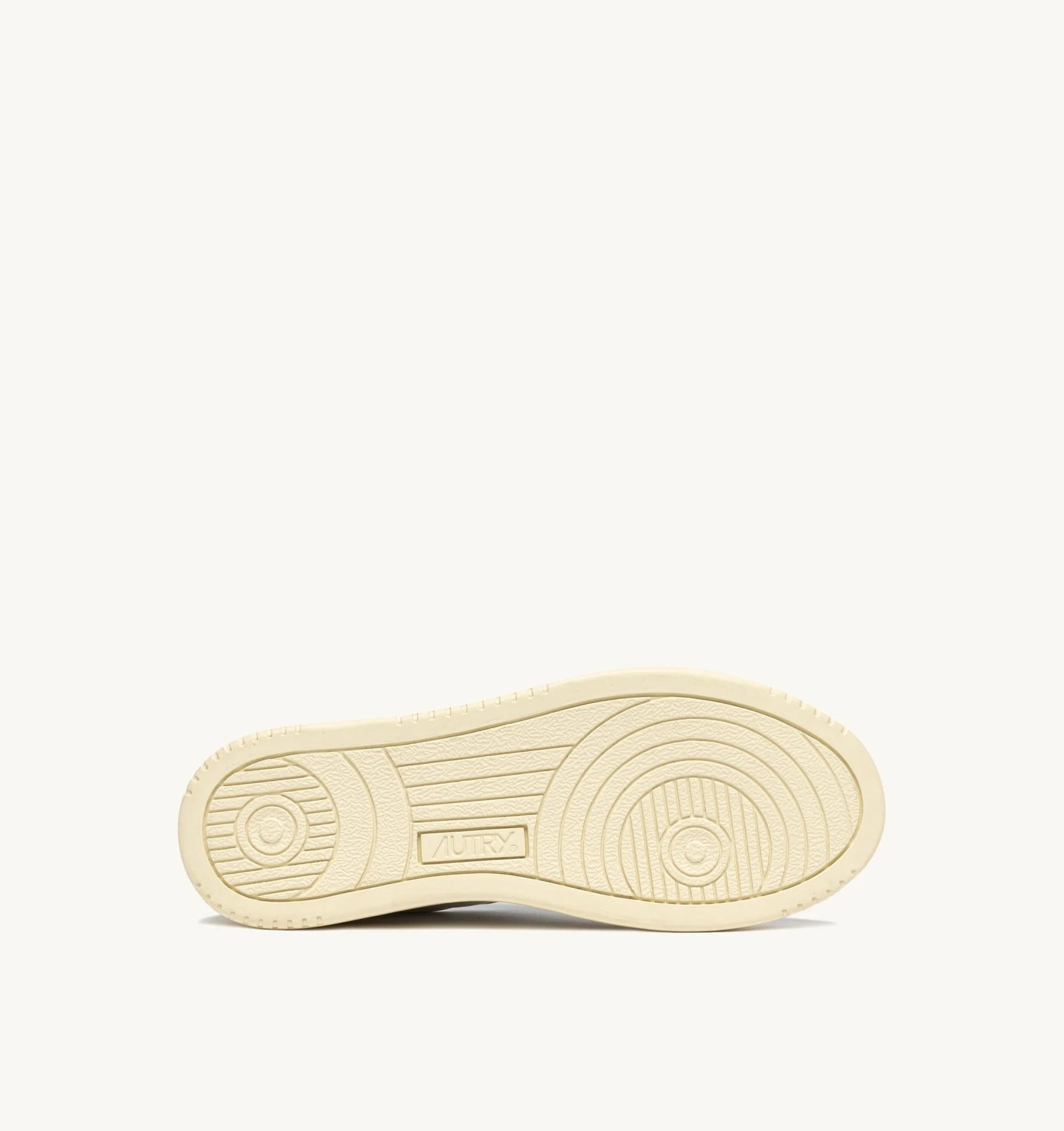 SNEAKERS MEDALIST LOW IN PELLE BIANCA E DETTAGLI LUREX ARGENTO<BR/> AULW SW02 AUTRY ACTION SHOES 