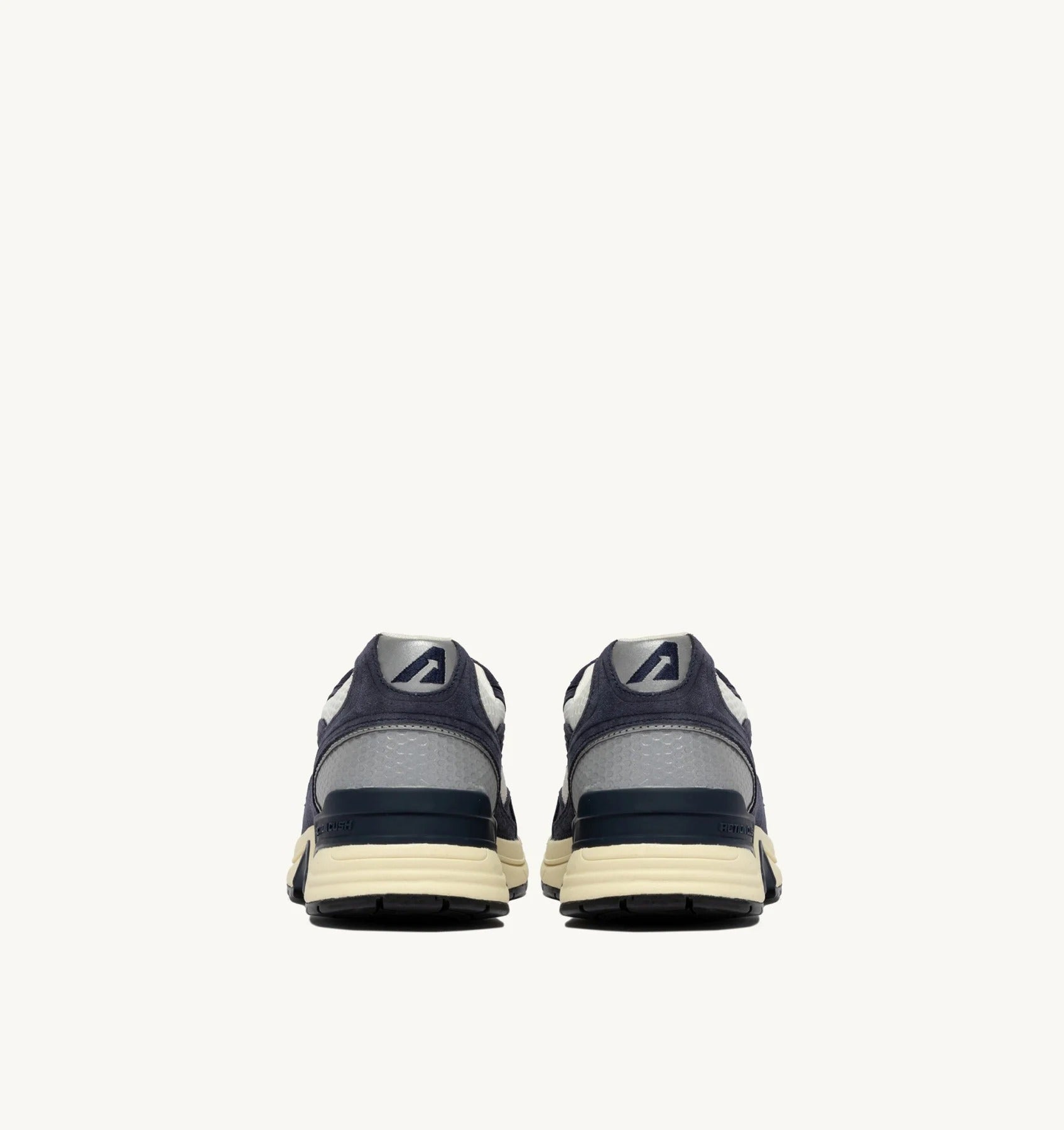 SNEAKERS HYPERWAY IN MESH E SUEDE SPACE BLUE E ARGENTO<BR/> HYLM SA06 AUTRY ACTION SHOES 