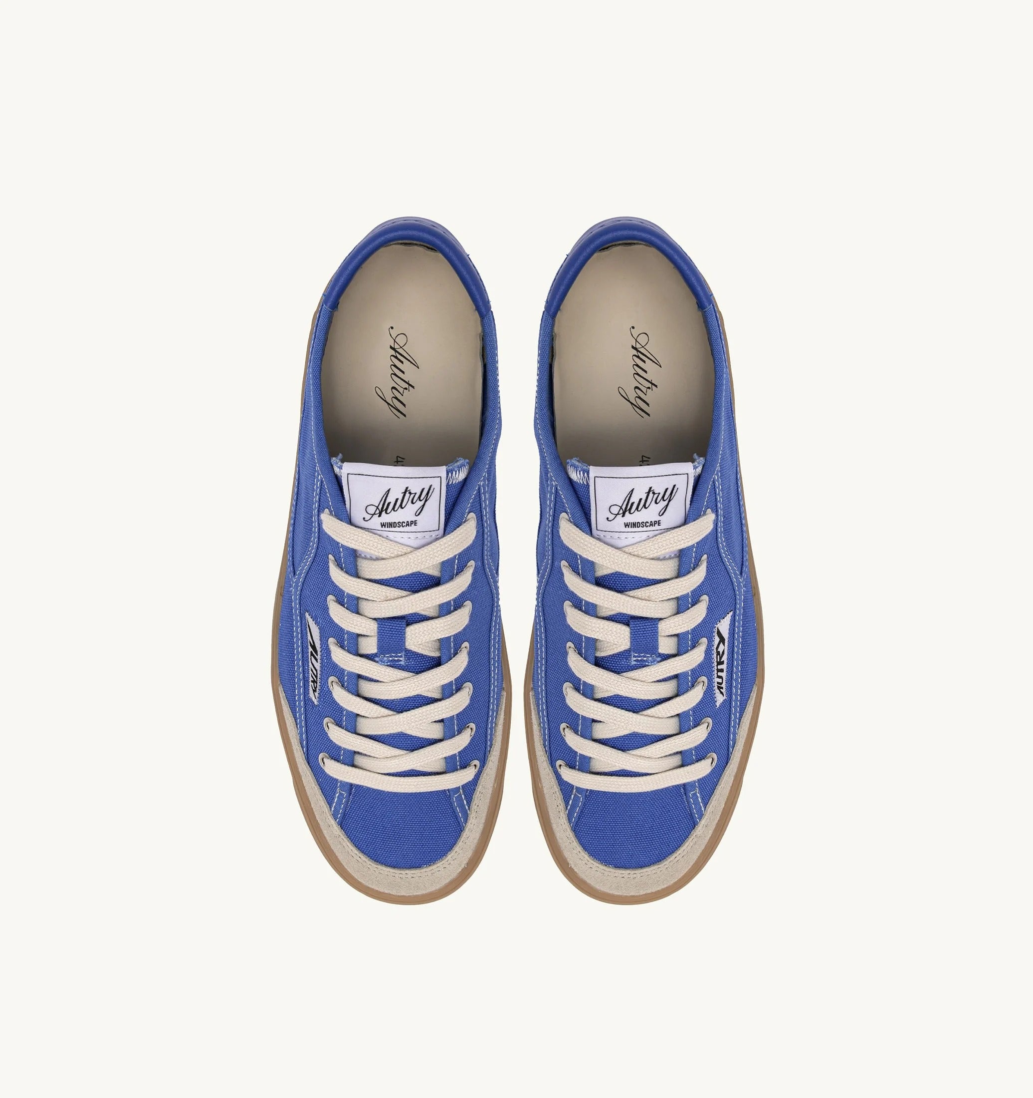 SNEAKERS WINDSCAPE LOW IN CANVAS PALACE<BR/> SCLM CU06 AUTRY ACTION SHOES 