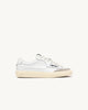 SNEAKERS WINDSCAPE LOW IN PELLE BIANCA