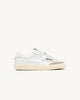 SNEAKERS WINDSCAPE LOW IN PELLE BIANCA
