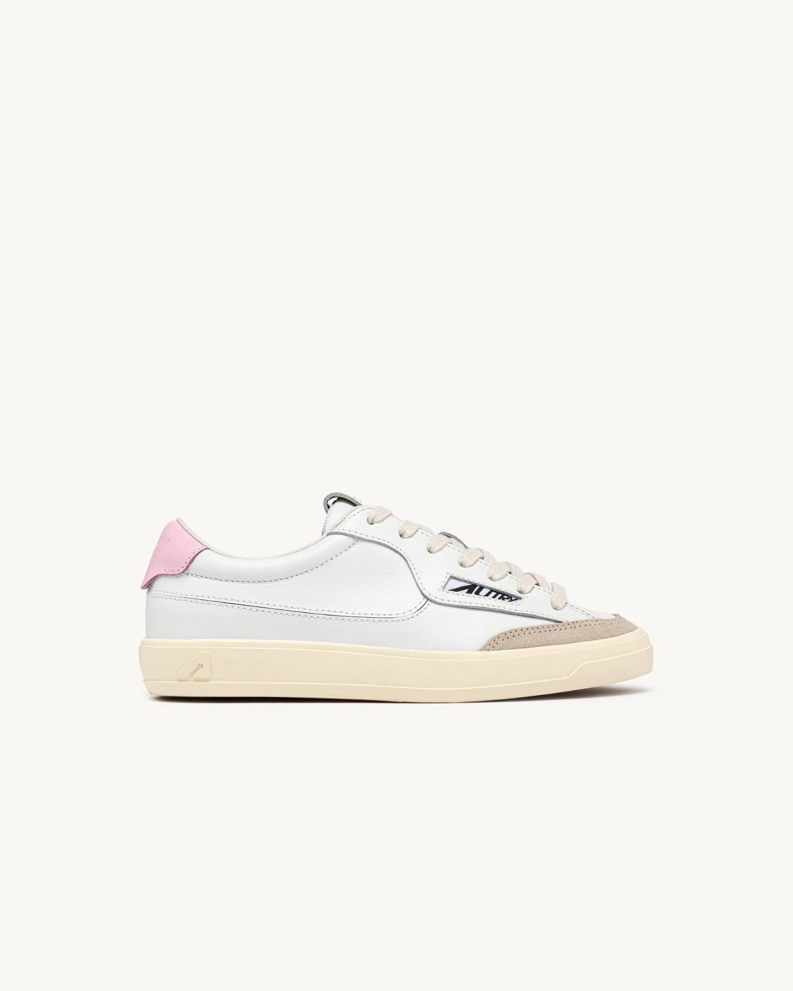 SNEAKERS WINDSCAPE LOW IN PELLE BIANCA E FAIRY TALE<BR/> SCLW UK04 AUTRY ACTION SHOES 