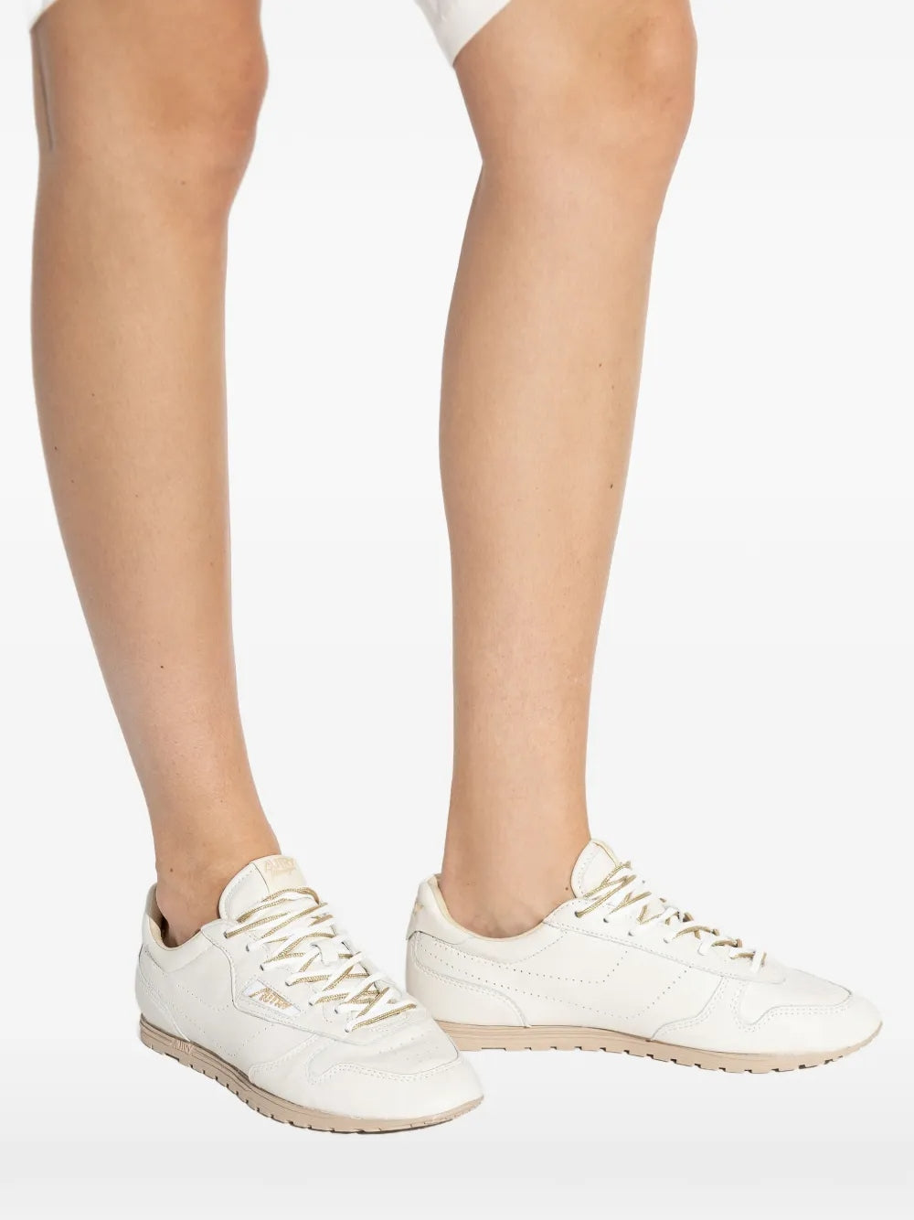 SNEAKERS WINDSPIN IN  PELLE avorio WSLW NV01 AUTRY ACTION SHOES 