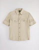 Camicia Regular Fit in Popeline Stretch