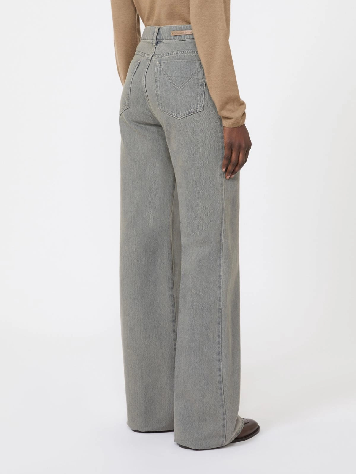 MXMCOLIBRI<BR/>Pantalone dritto in denim MXMCOLIBRI 003 MAX MARA 