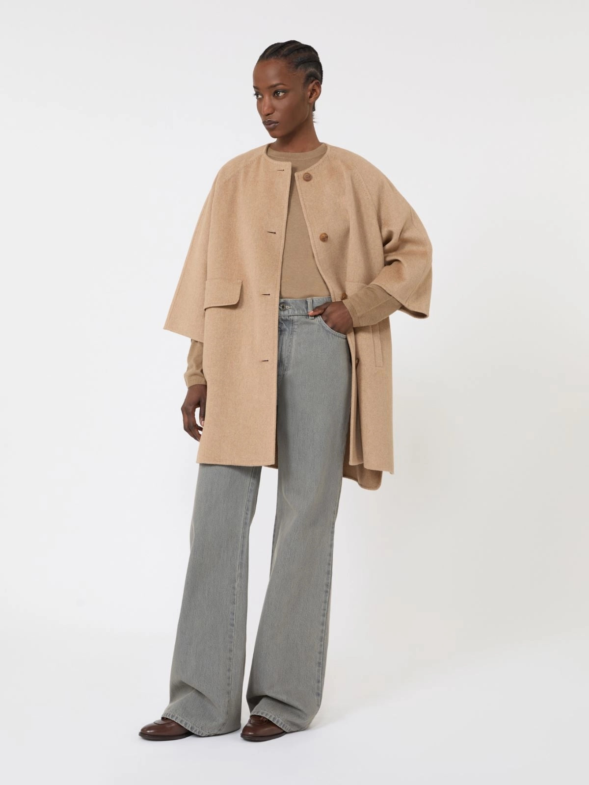 MXMCOLIBRI<BR/>Pantalone dritto in denim MXMCOLIBRI 003 MAX MARA 