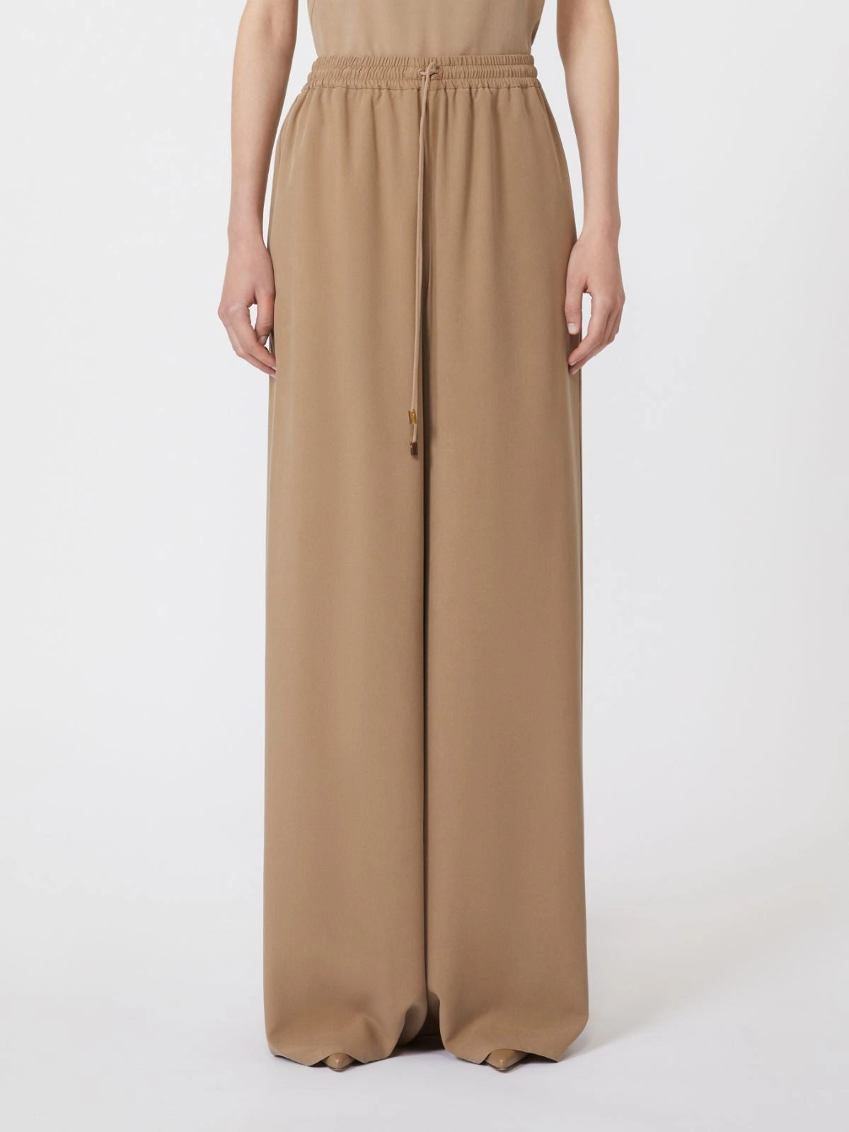 MXMGENERO<BR/>Pantalone largo in seta lavata MXMGENERO 016 MAX MARA 