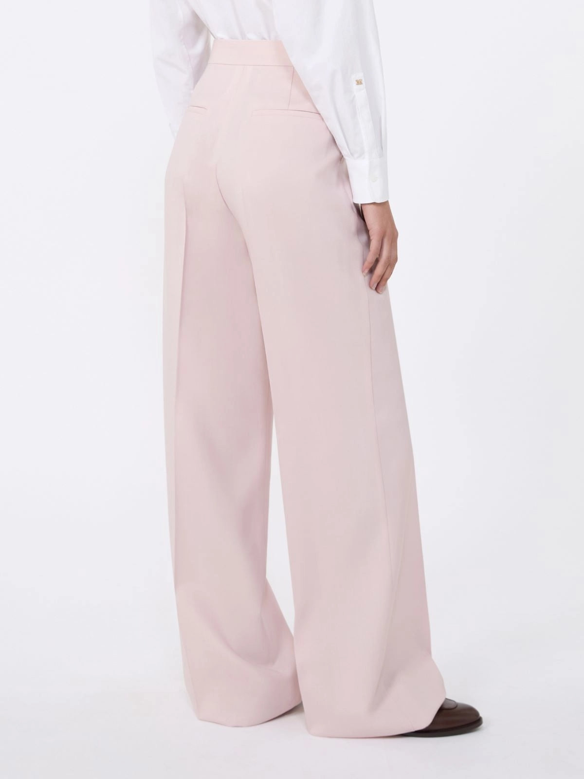 MXMGIRONE<BR/>Pantalone in lana, mohair e seta MXMGIRONE 022 MAX MARA 