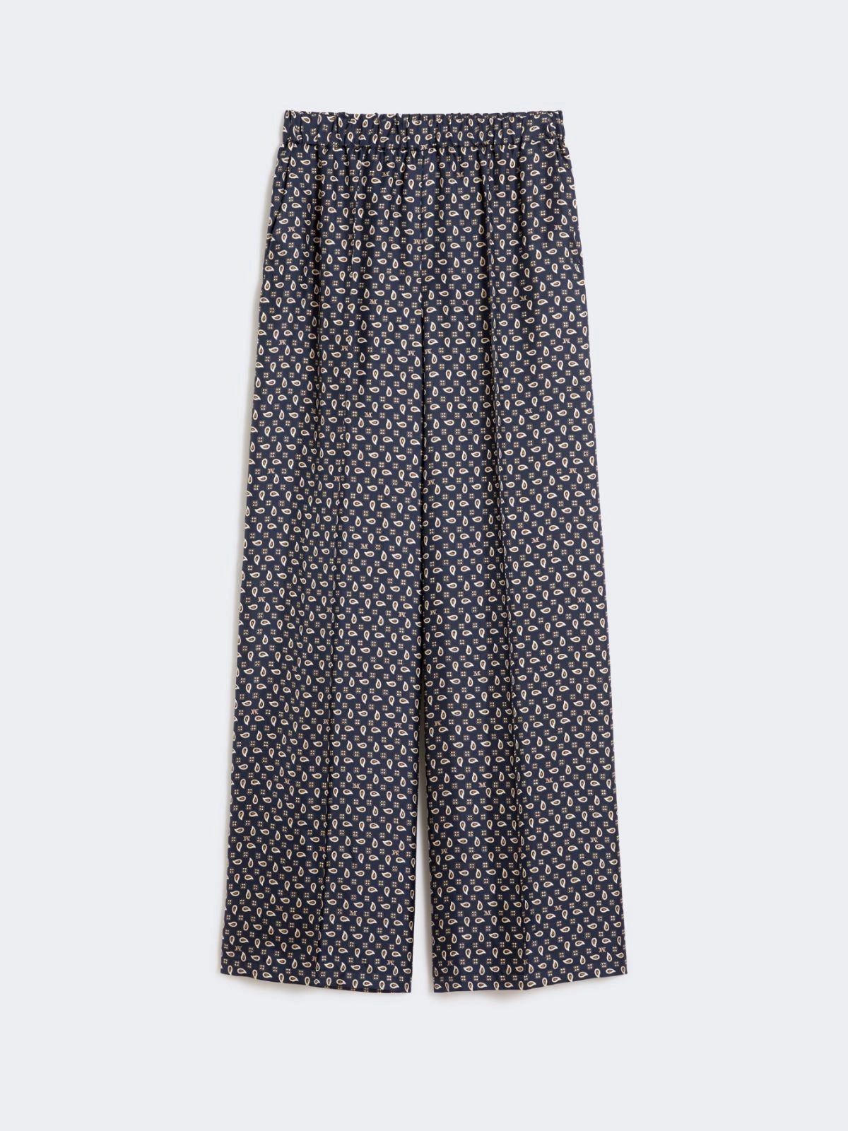 MXMVISCHIO<BR/>Pantalone in seta stampata MXMVISCHIO 001 MAX MARA 