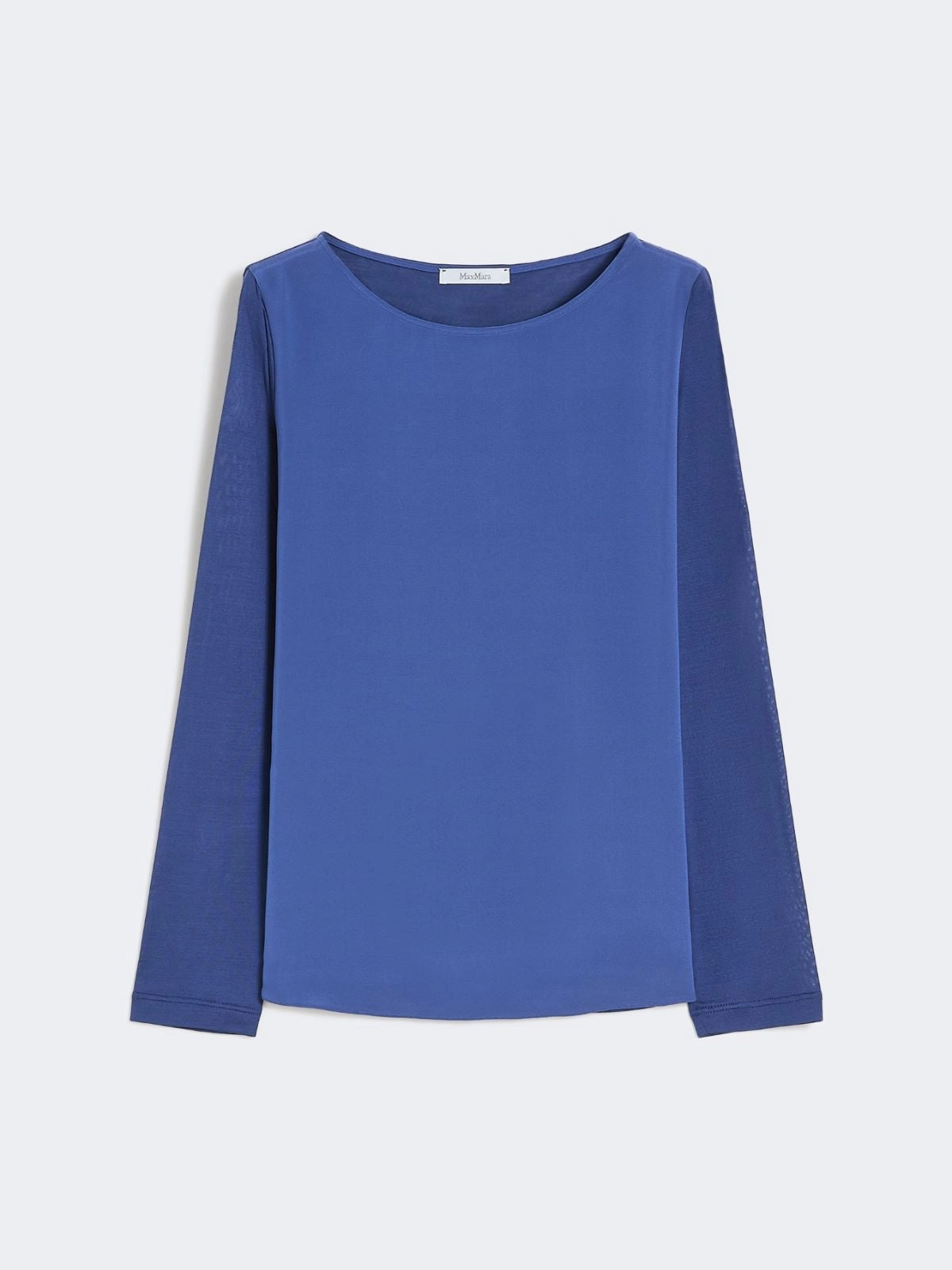 MXPEFEDRA<BR/>T-shirt in crêpe de Chine di seta e jersey MXPEFEDRA 001 MAX MARA 