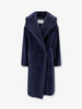 TEDGIRLTeddy Bear Icon Coat in alpaca e lana
