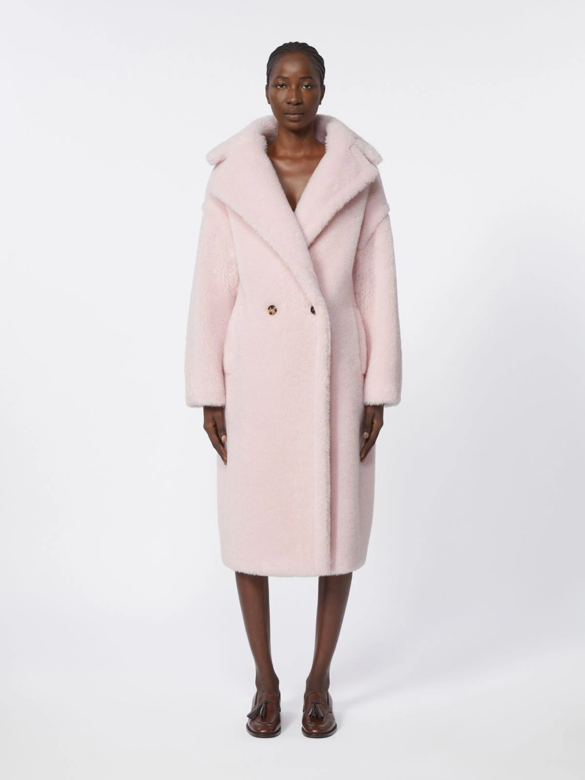 TEDGIRL<BR/>Teddy Bear Icon Coat in alpaca e lana TEDGIRL 030 MAX MARA 