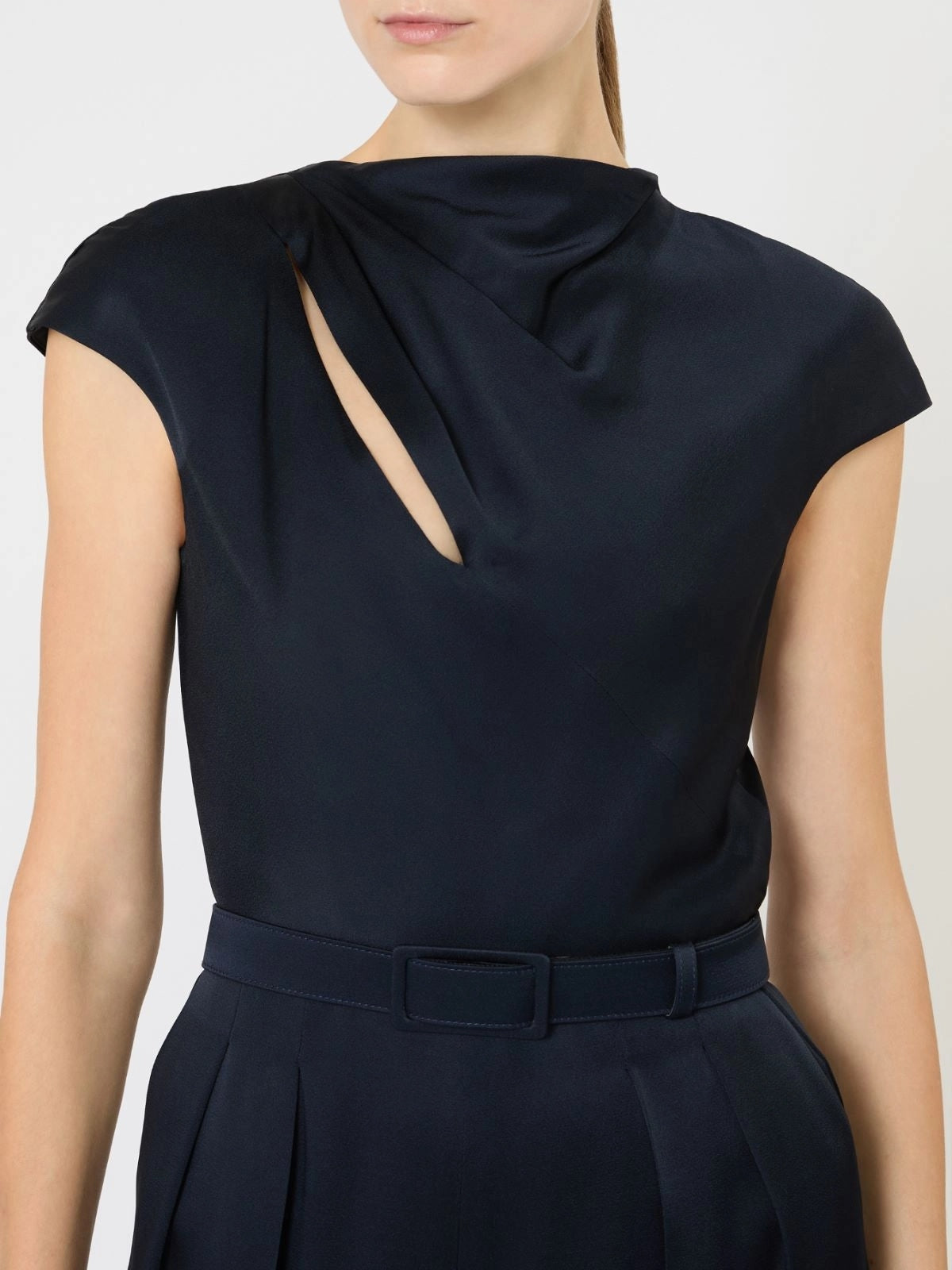MSEVESPA<BR/>Tuta in envers satin MSEVESPA 044 MAX MARA STUDIO 