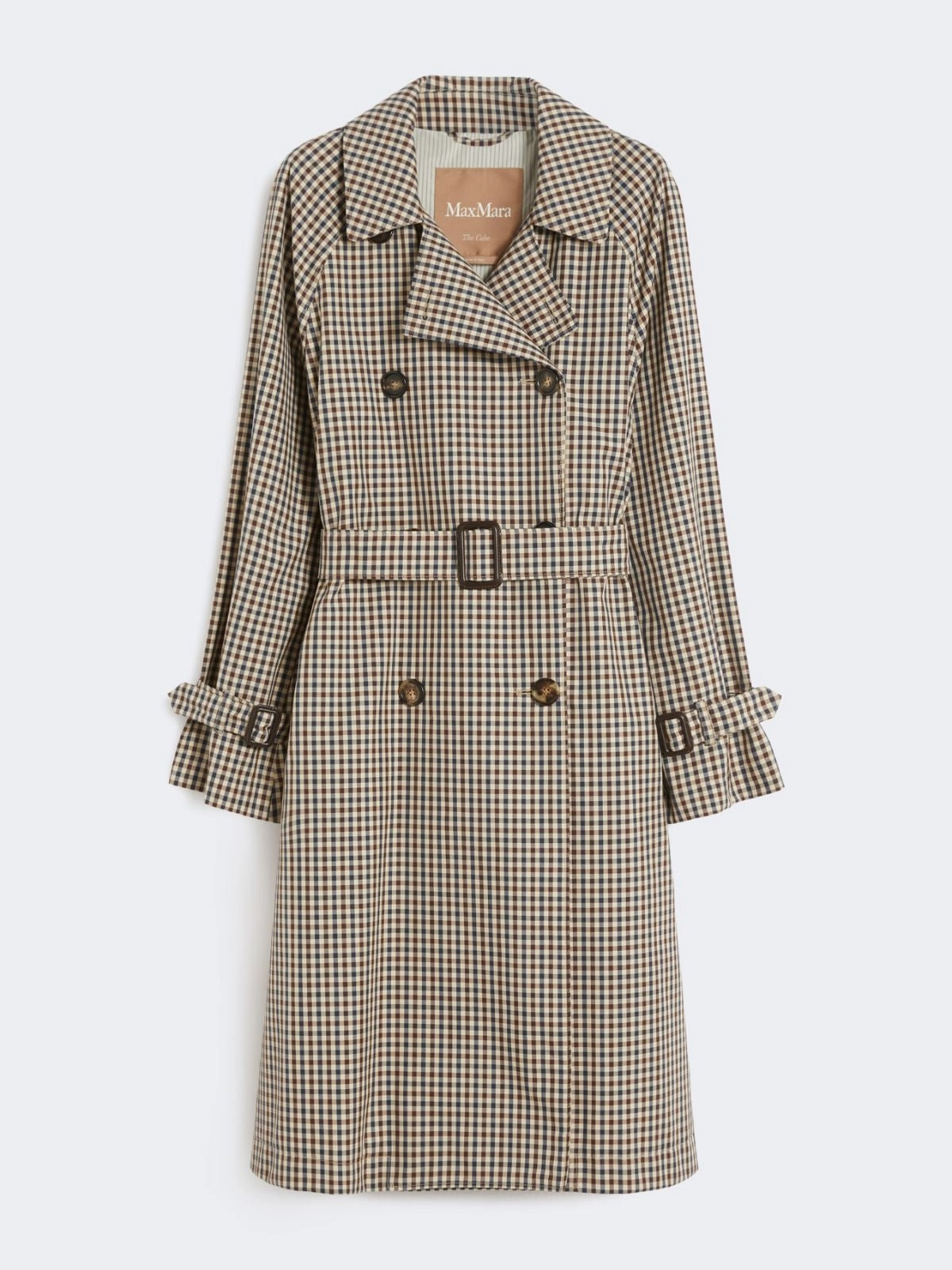 MTCFATE<BR/>Trench in twill antigoccia fantasia MTCFATE 001 MAX MARA THE CUBE 