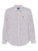 Camicia donna in lino a righe