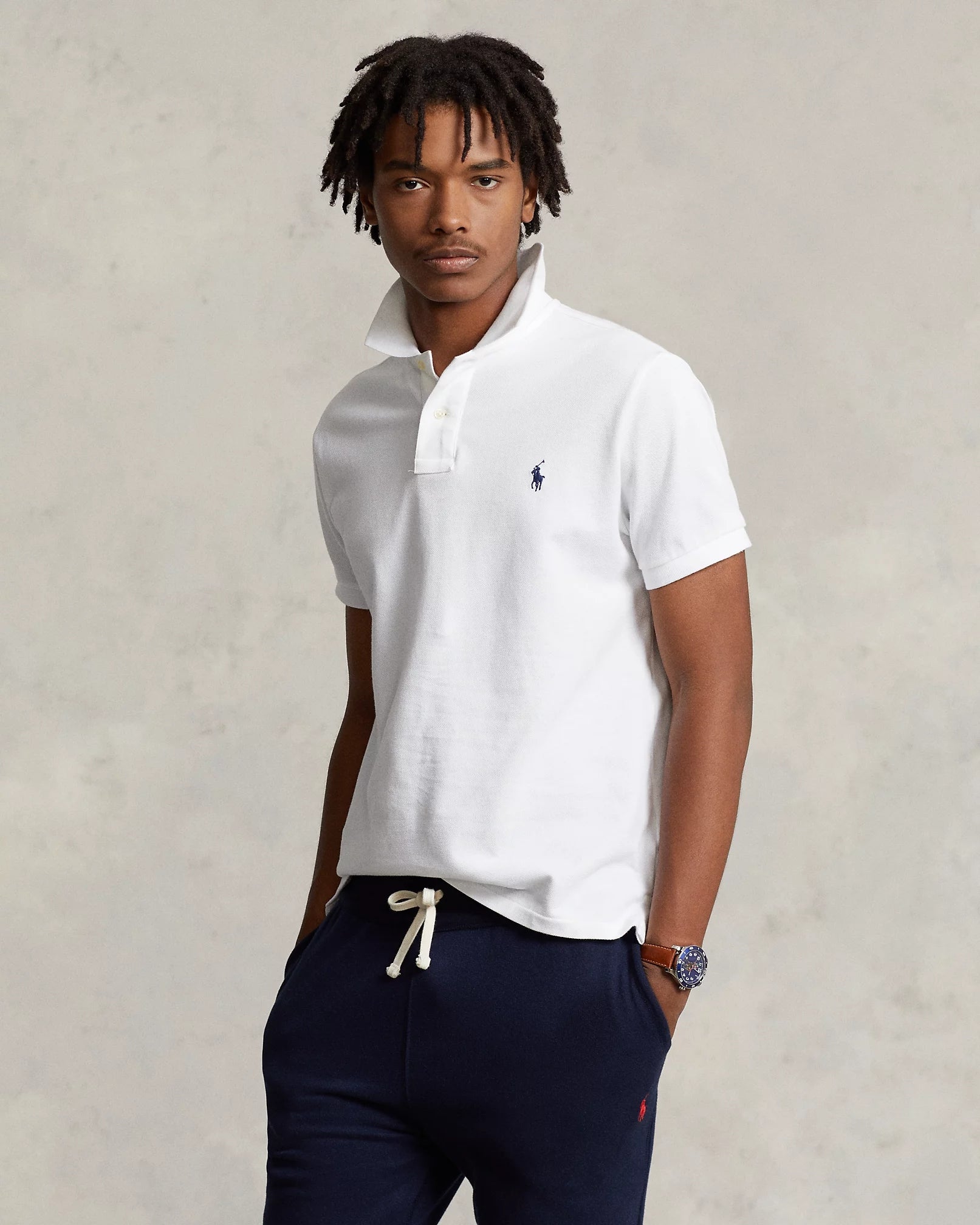 Polo in cotone di piqué 710548797 001 RALPH LAUREN 
