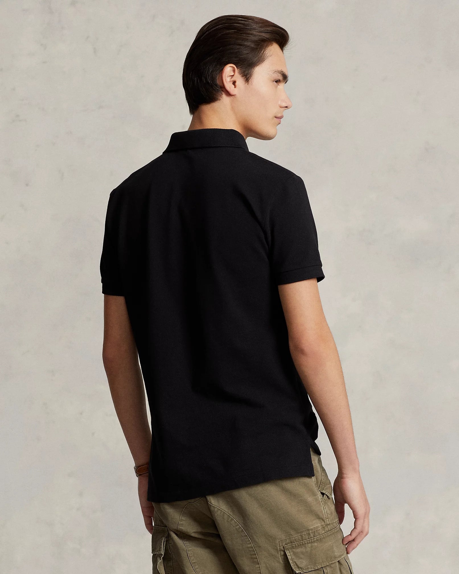 Polo uomo in cotone di piqué 710795080 006 RALPH LAUREN 