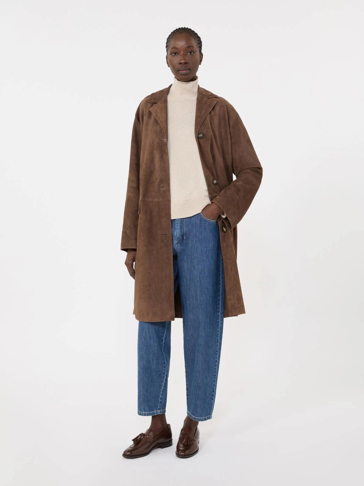 SMMASIA<BR/>Jeans candle leg in denim di cotone SMMASIA 002 S MAX MARA 