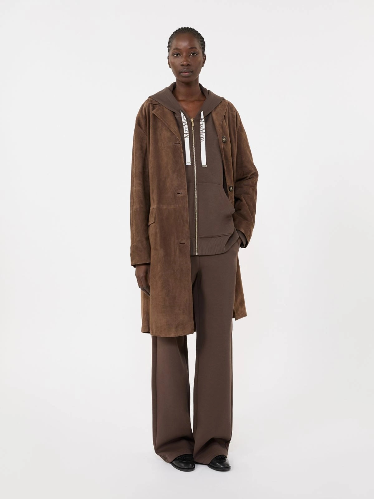 SMMJOUR<BR/>Felpa con zip in jersey tecnico SMMJOUR 004 S MAX MARA 