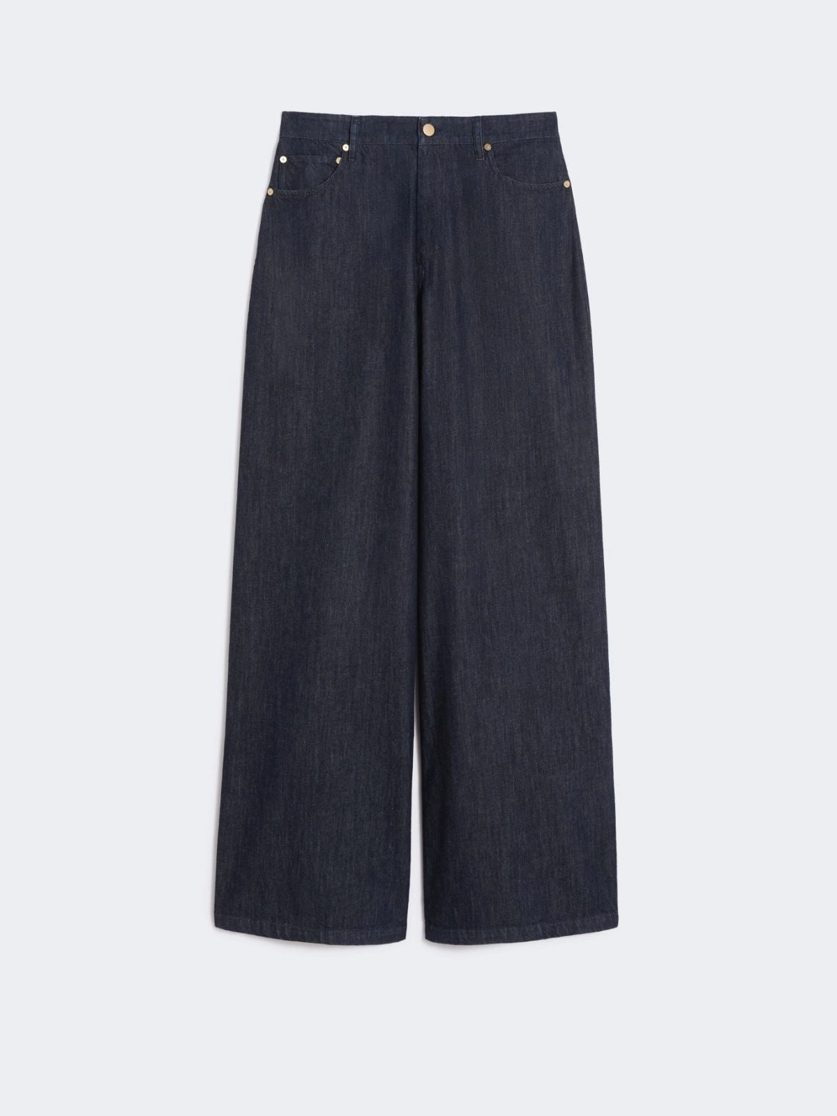SMMLAVINIA<BR/>Jeans dritti in denim di cotone SMMLAVINIA 001 S MAX MARA 