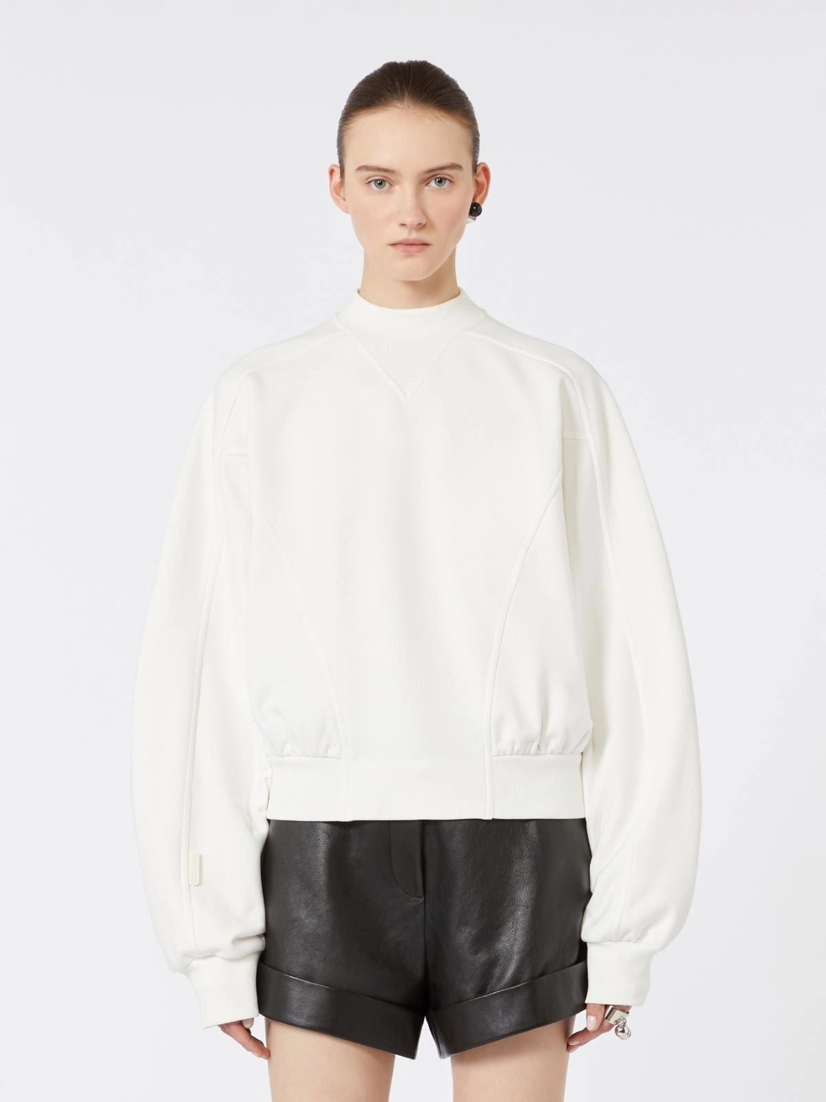 SPDEDITORE<BR/>Felpa in cotone stretch SPDEDITORE 001 SPORTMAX 