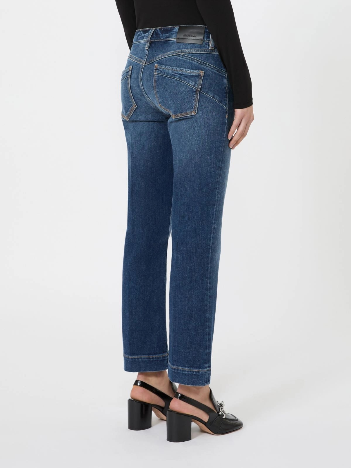 SPDUMBRIA<BR/>Pantalone perfect mini flare a vita bassa SPDUMBRIA 007 SPORTMAX 