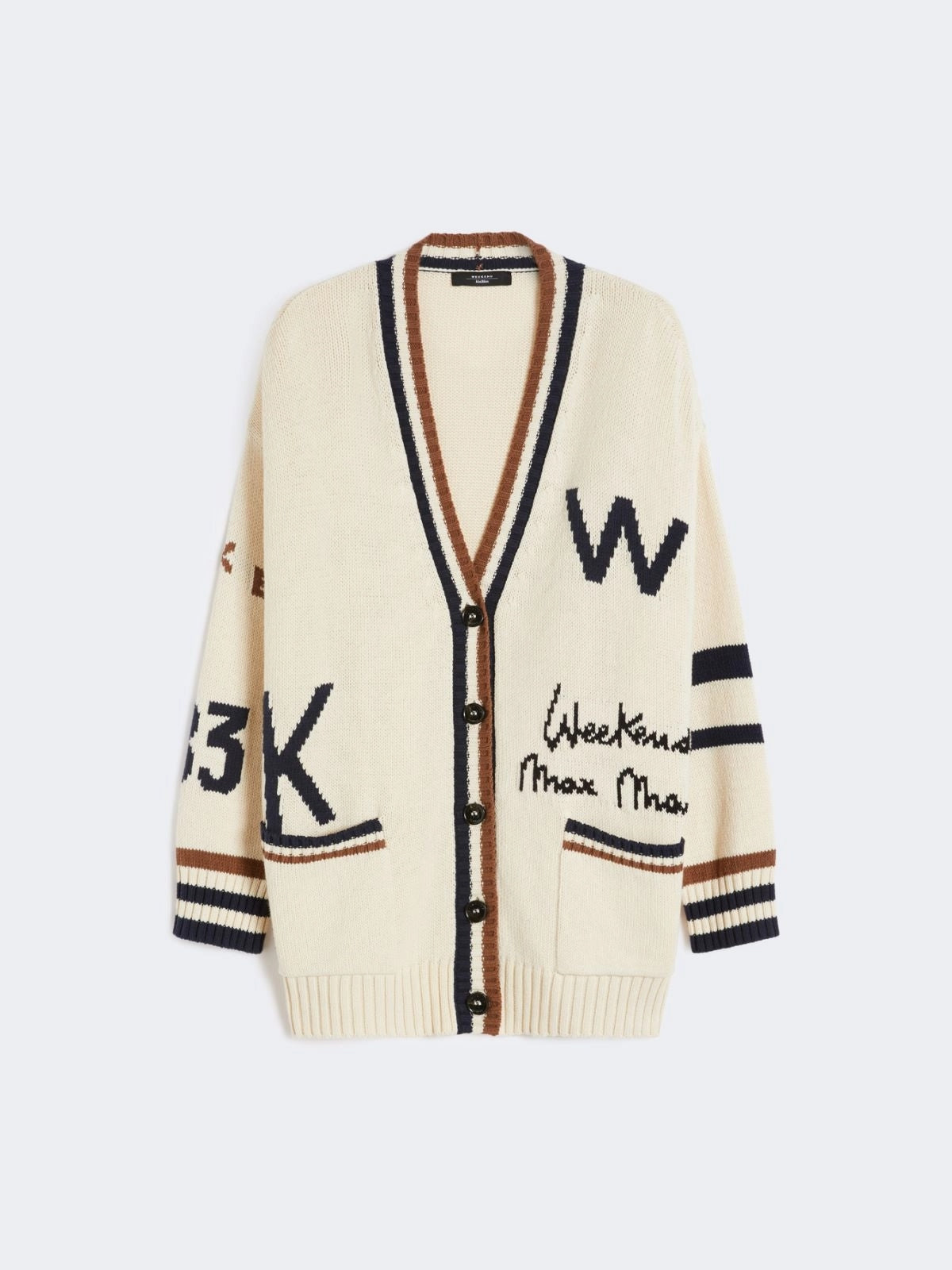 WKDBLASONE<BR/>Cardigan over in misto cotone WKDBLASONE 004 WEEKEND 