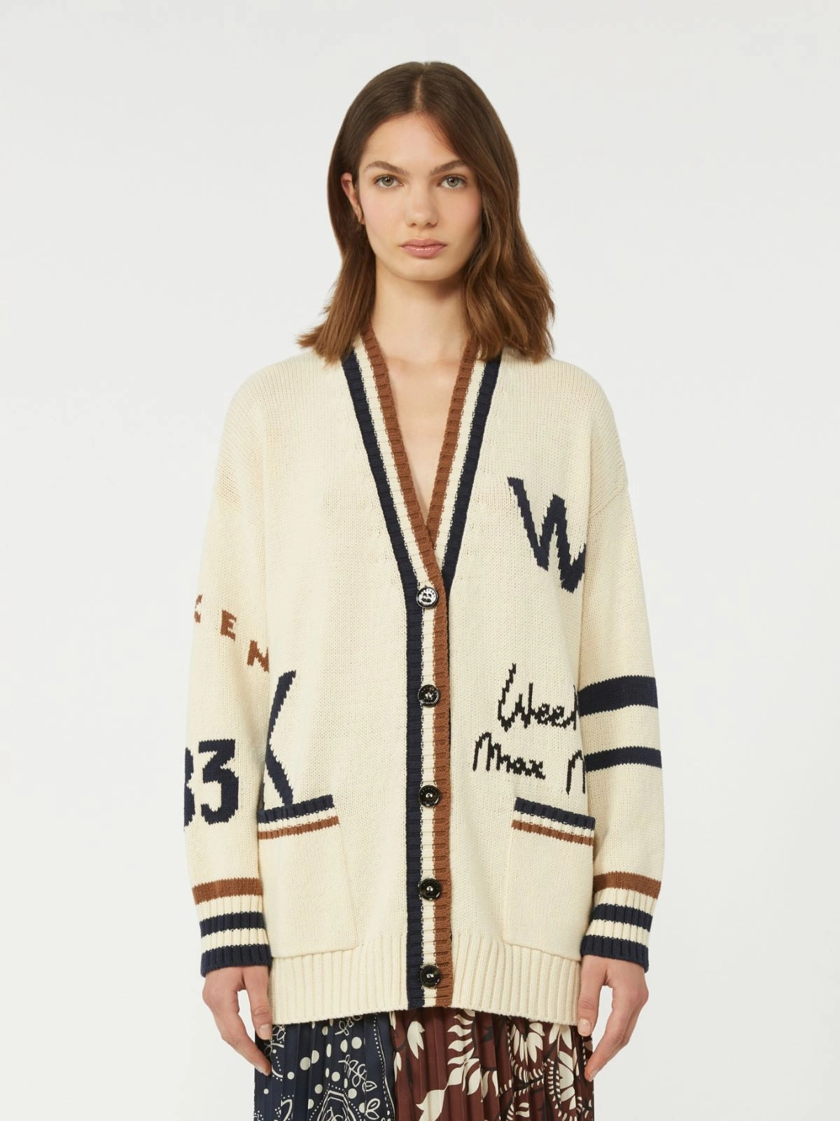 WKDBLASONE<BR/>Cardigan over in misto cotone WKDBLASONE 004 WEEKEND 