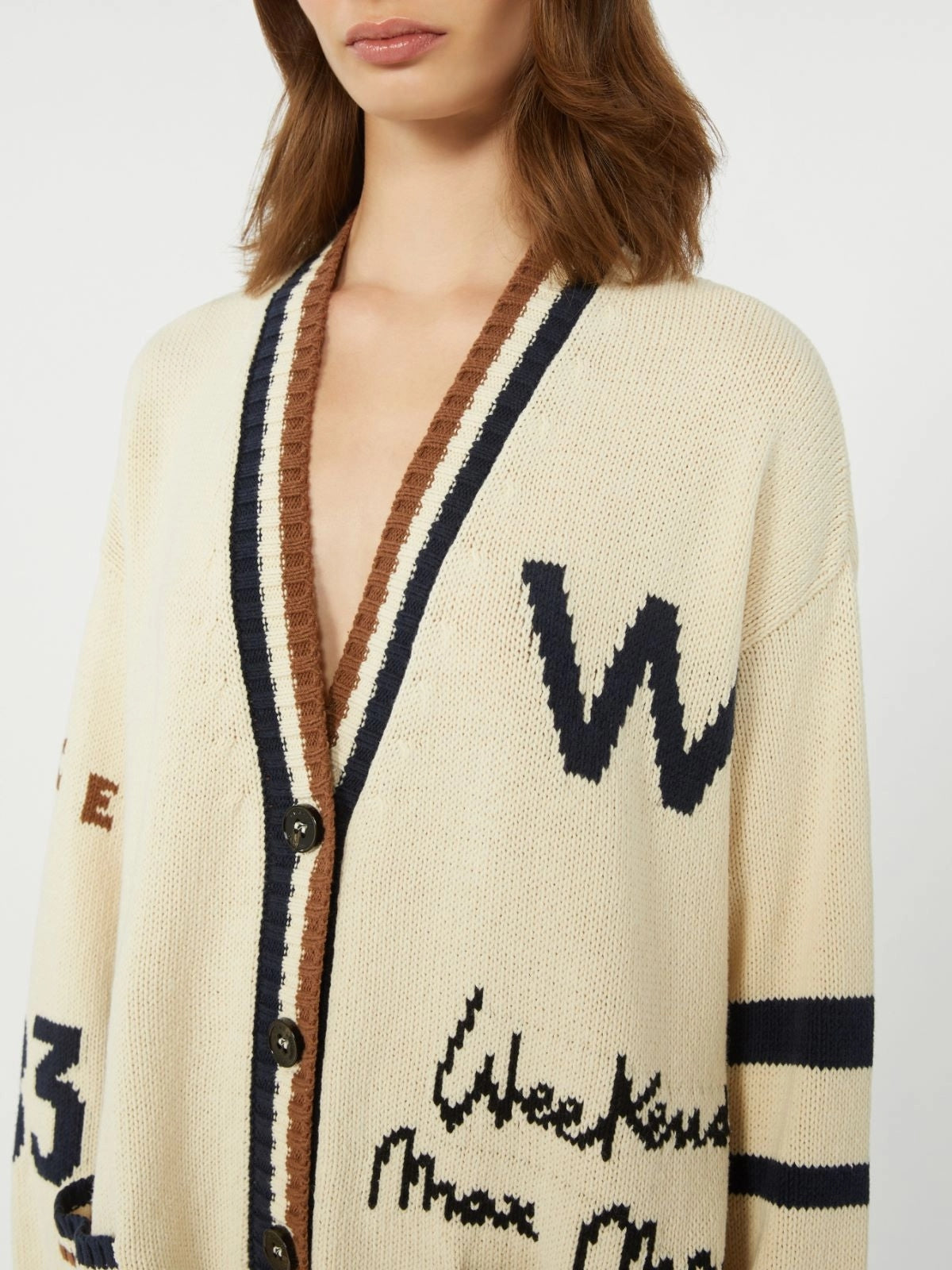 WKDBLASONE<BR/>Cardigan over in misto cotone WKDBLASONE 004 WEEKEND 