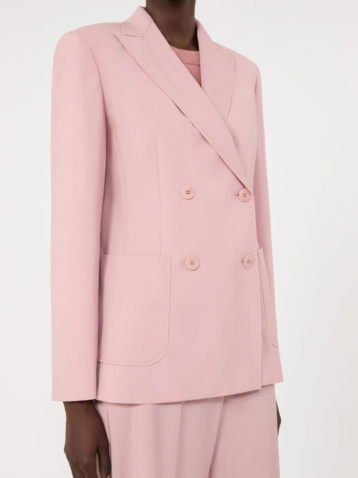 WKDZINNIA<BR/>Blazer doppiopetto in lana stretch WKDZINNIA 004 WEEKEND 