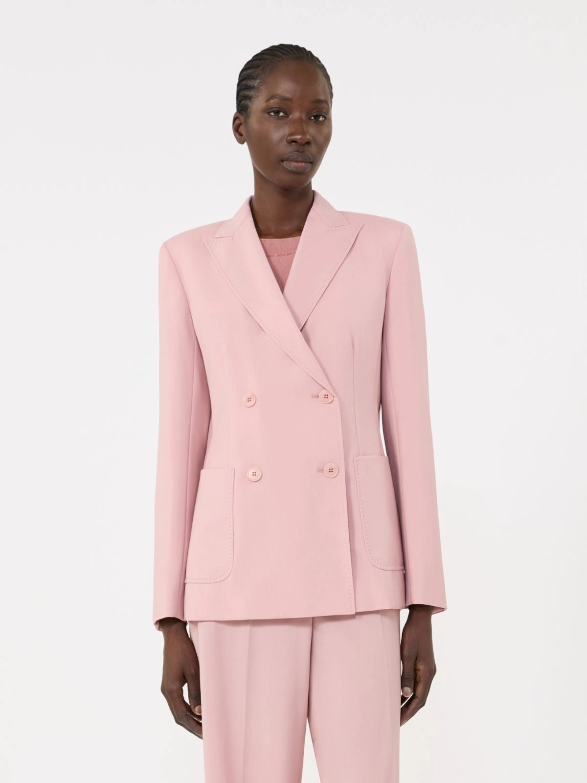 WKDZINNIA<BR/>Blazer doppiopetto in lana stretch WKDZINNIA 004 WEEKEND 