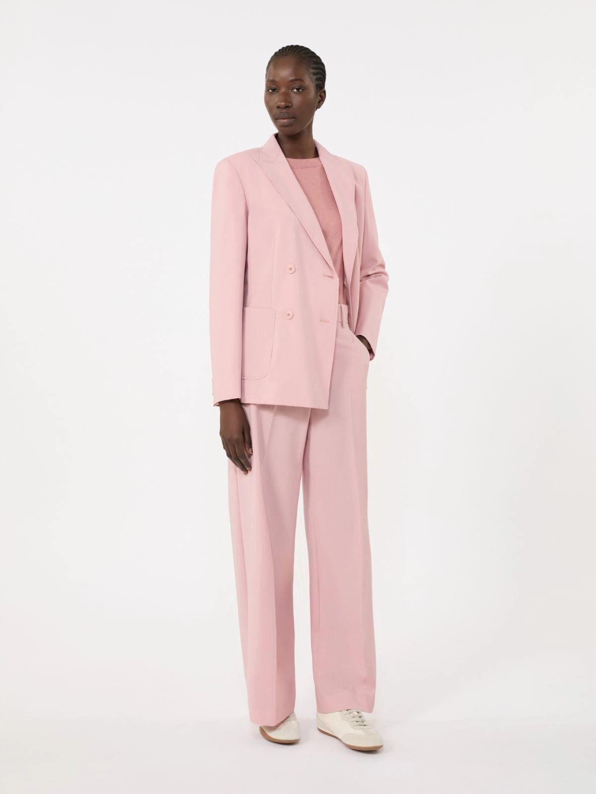 WKDZINNIA<BR/>Blazer doppiopetto in lana stretch WKDZINNIA 004 WEEKEND 