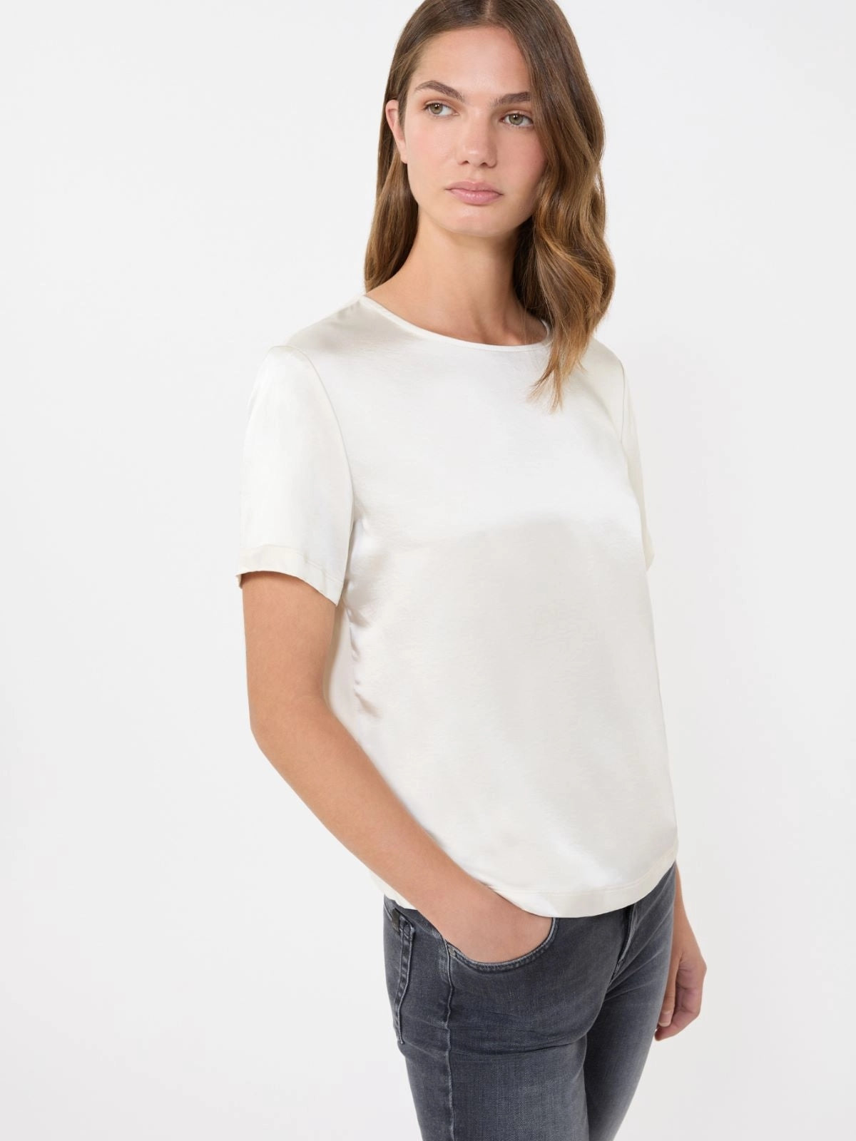 WKDZONA<BR/>T-shirt in raso e jersey WKDZONA 001 WEEKEND 